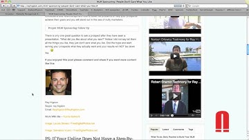 How To Use Blog Commenting - The Right Way! - A Easy How To Guide