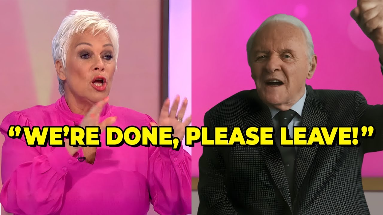 Anthony Hopkins Kicked Off Loose Women After Heated Exchange With Denise Welch