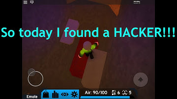 I found a hacker in flood escape 2!