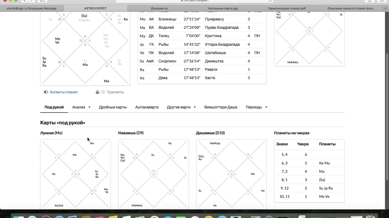Om astro expert натальная карта