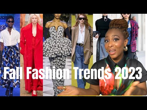FALL  FASHION TRENDS 2023 | What to wearable this fall