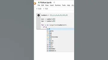 Finding Min Max In The List In Python 