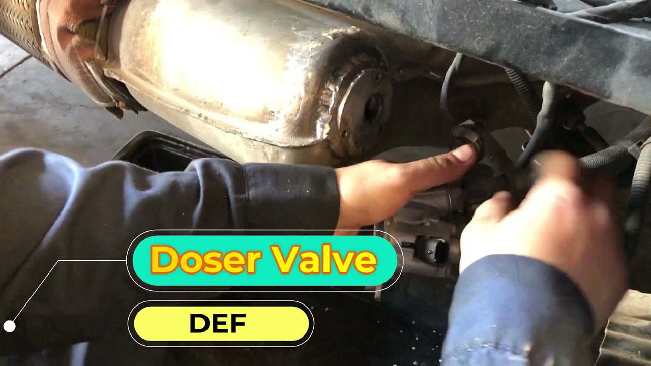 How To Replace Doser Valve Volvo 2015 YouTube