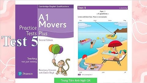 A1 Movers Practice Tests Plus- Listening Test 5