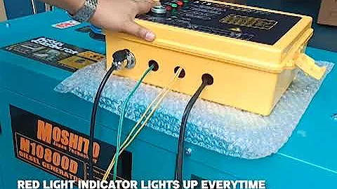 MOSHITO Japan 10KVA Silent Type Diesel Generator with ATS (M10800D-ATS)