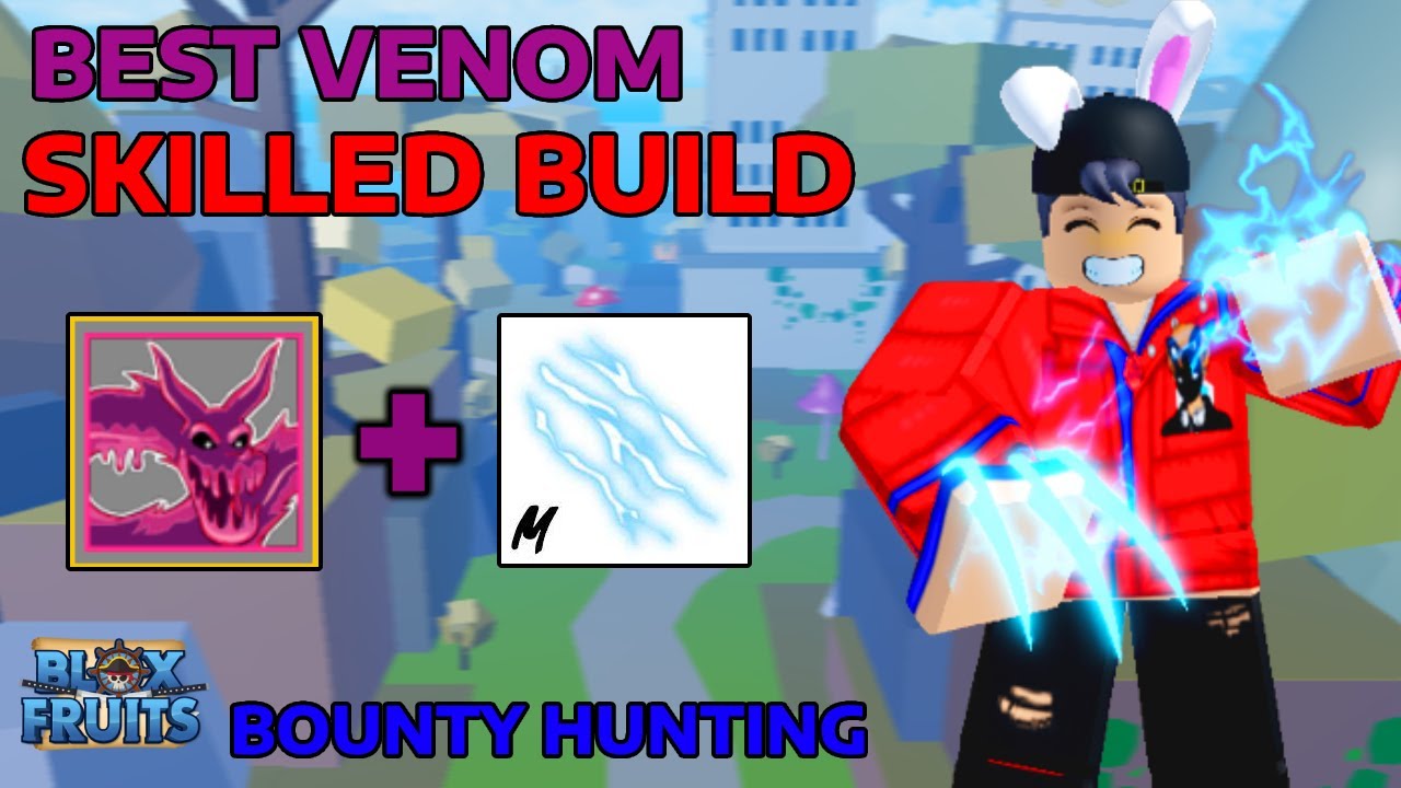 The Best Skilled Build In Blox Fruits! (Bounty Hunting) 