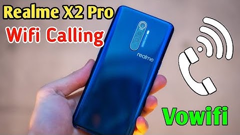 Realme X2 Pro Vowifi Enable, Wifi Calling