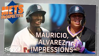 Thoughts on Mets prospects Mauricio, Alvarez from Cyclones Mariano Duncan | Mets Prospective | SNY