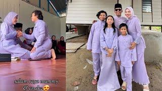 Salam Raya Shuib & Watie Bersama Keluarga ,Sebak tengok Mak Shuib Menangis