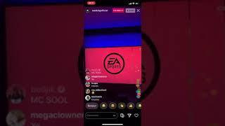 SOOLKING JOUE A FIFA EN LIVE INSTAGRAM