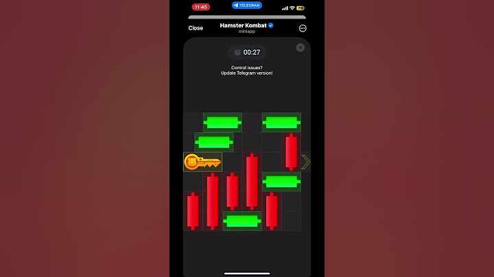 Hamster Kombat Mini Game (July 22) #hamsterkombat #minigame