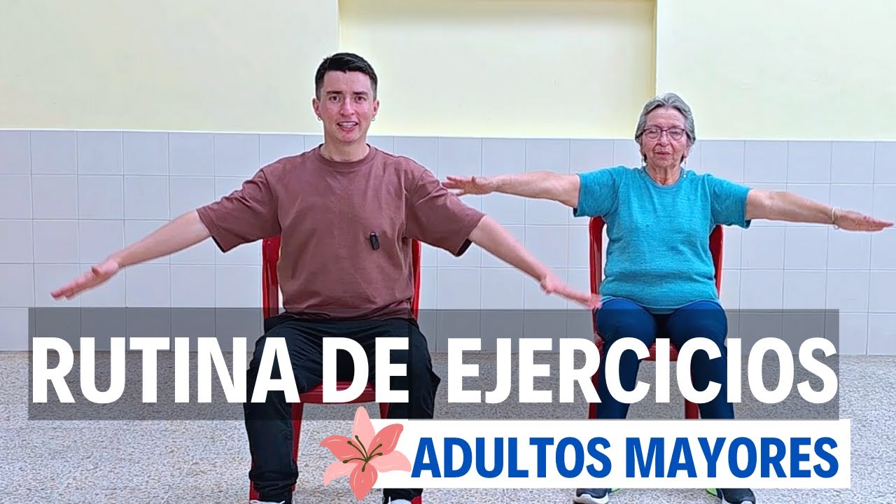 Actividad Física para Adultos Mayores ❤️ Clase de Movilidad y Fuerza