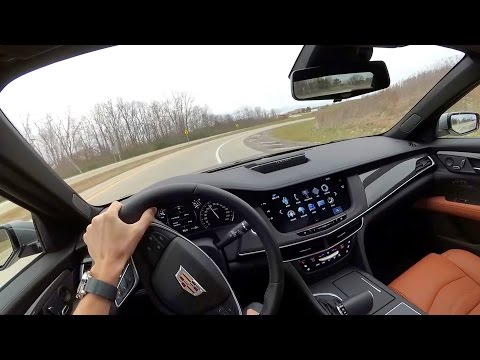 2017 Cadillac CT6 - POV First Impressions (binaural audio)