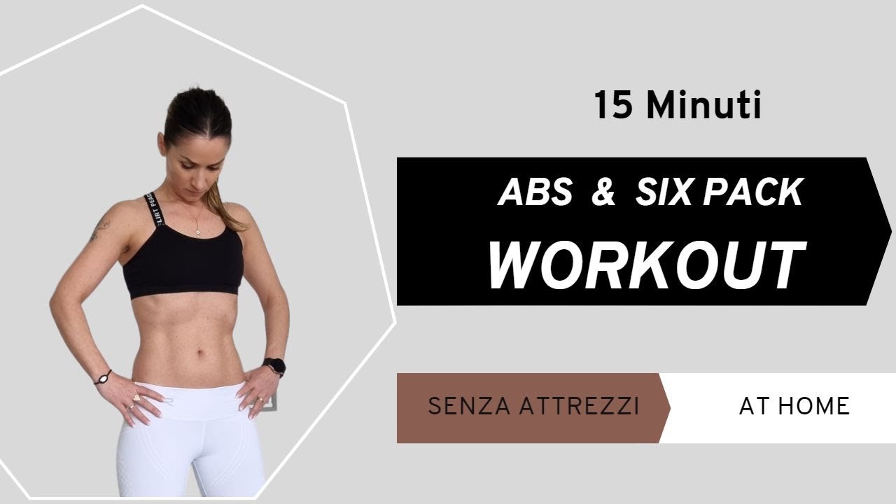 ADDOMINALI SCOLPITI A CASA: Esercizi per una pancia piatta/Abdomen