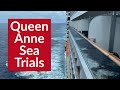 Queen anne completes builders sea trials