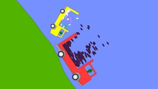 【Algodoo】Mentos cola 3.　メントスコーラ3