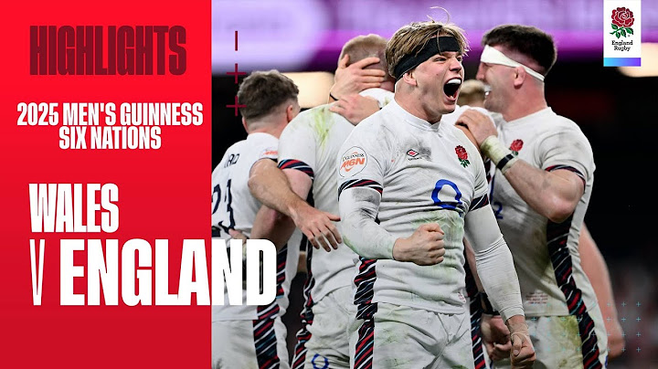 PERFECT 10 | England v Wales highlights: 2025 Six Nations