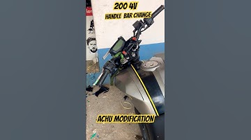 Rtr 200 4v handle bar change #viral #modified #bikemodified #trending #2004v#rtr2004v