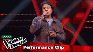 Abishekh Khagdi 'Sundartako'| Blind Audition Performance | The Voice of Nepal S3