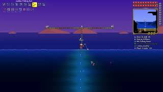 How I tried to catch a Dolphin with my Bug Net in Terraria 1.4.4