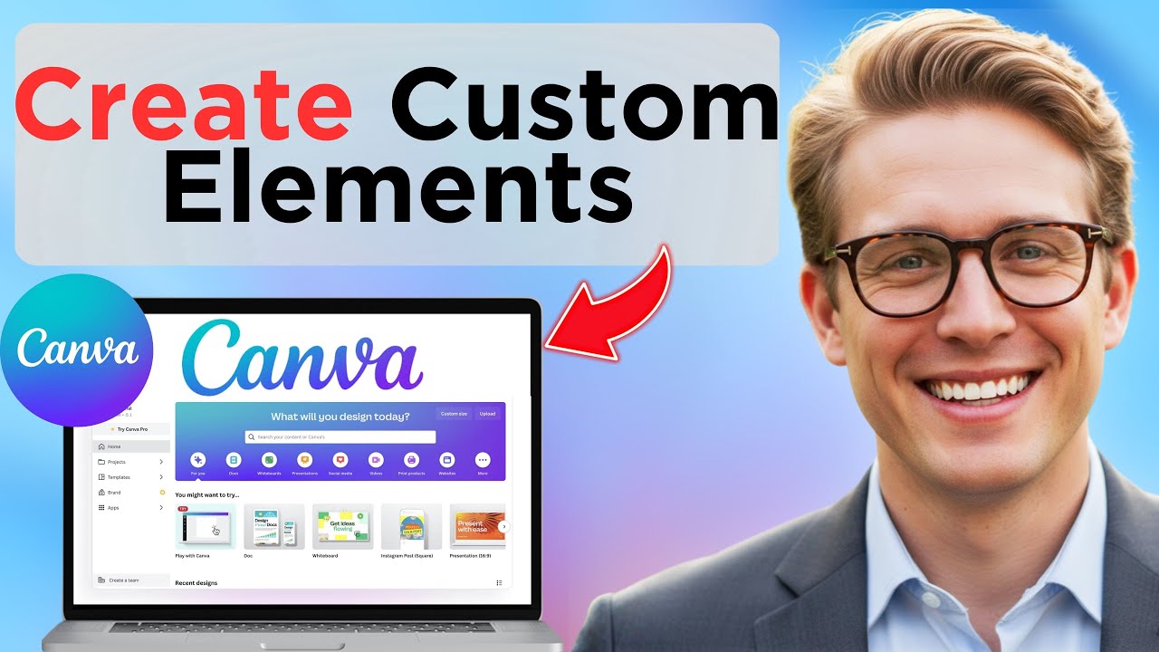 Canva Hack – How To Make Your Own Custom Elements Using Canva’s AI Tool ...