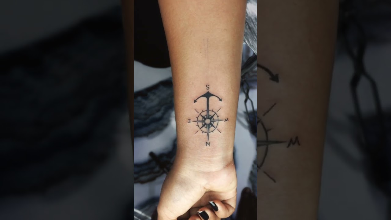 Anchor  Compass Tattoo  Tattoo Ink Master