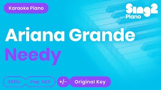 Ariana Grande - needy (Piano Karaoke) screenshot 2