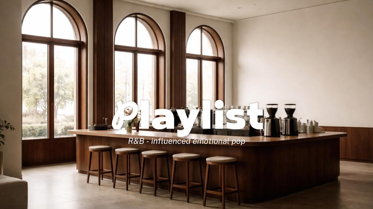 [playlist]  ☕️카페에서 작업할 때 , 🎧어디서든 조용히 듣고싶은 R&B 기반의 감성 팝 / R&B influenced emotional pop 🎧🤍