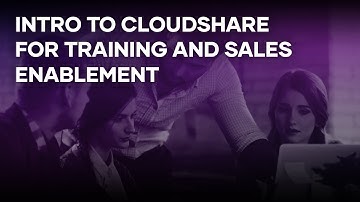 Introduction to CloudShare - Virtual IT Labs for Training, Sales Demos, and POCs
