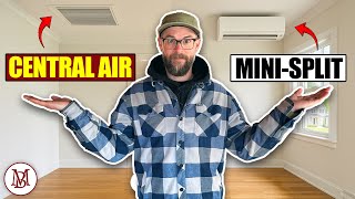 Central Air vs Mini Splits: Which One&#39;s Better for YOUR Home?