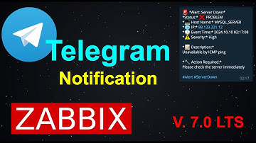 How to set Telegram notifications for  alerting integration with Zabbix [TH]