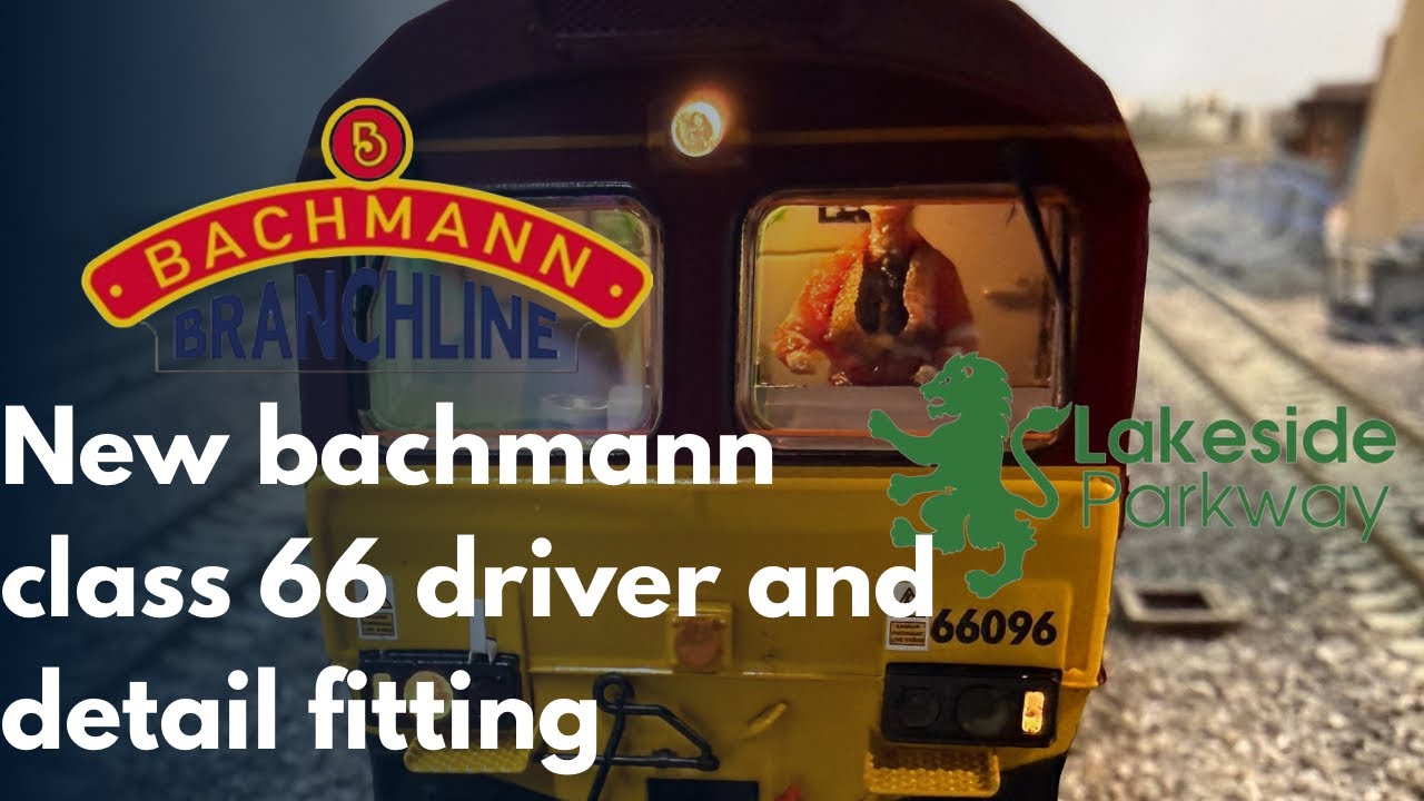 Bachmann New 2025 Class 66| Body Removal | Driver Fitting | Detail Fitted | How To Guide 