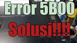 How to Reset Canon Waste Ink Absorber Error |Canon G2000  Solve Error Code 5200 | Fix G3000 5B00