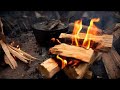 Relaxing Night Sounds: Sounds of Evening Outdoor Fire - Crackling, Sleep Aid, Stress Free