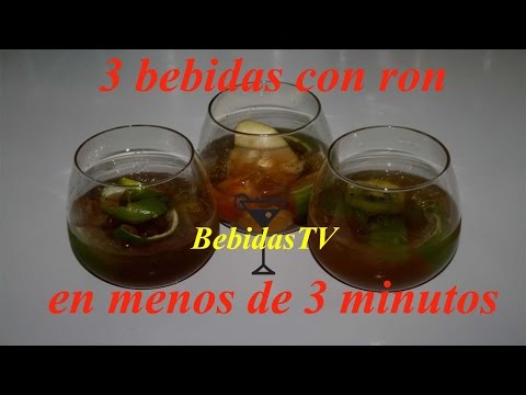 Video: Cómo Beber Ron Negro