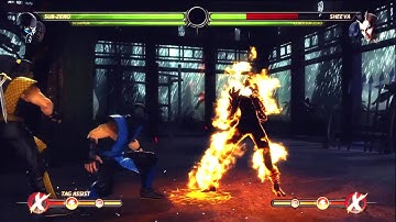 MK9 | Sub Zero & Scorpion 100% Combo using Check4900