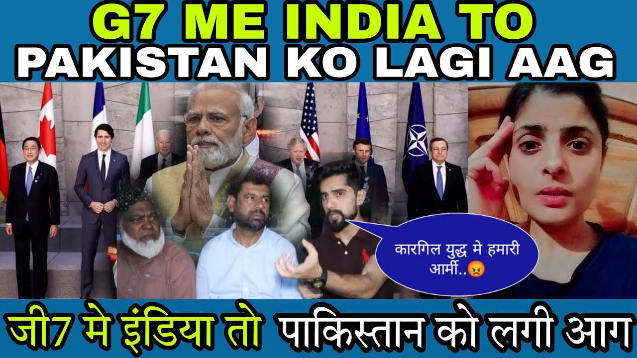 G7 Me India To Pakistan Ko Lagi Aag Real Enternaiment Pakistan Se 