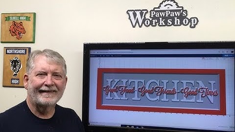 How to Carve Multiple Layer Sign Using Easel Software