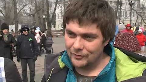 Митинг в защиту Байкала