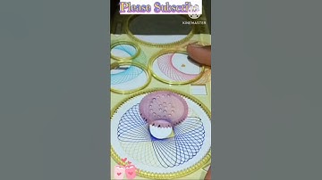 how many rotations did the pen make in total? ?? #swarupa art studio #spirograph #satisfying #short