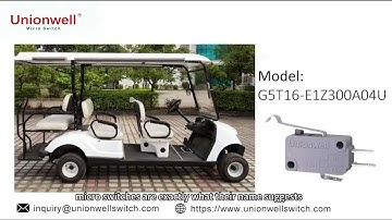 【Unionwell】How does the golf cart basic micro switch work?