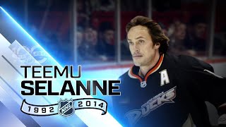 Teemu Selanne | 100 Greatest NHL Players (first 100 years) | 2017