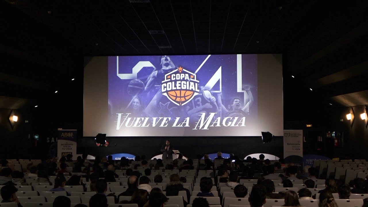 Presentación Copa Colegial Madrid 2024. La Vaguada YouTube