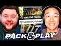 I Opened BOTH 750K PACKS In Pack & Play!!!