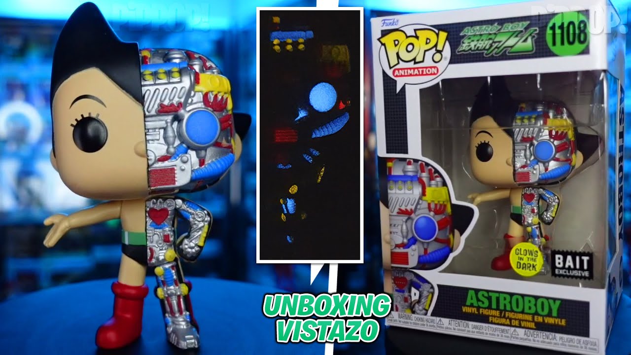 ASTROBOY 1108 GITD BAIT EXCLUSIVE - UNBOXING FUNKO POP 