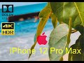 iPhone 12 Pro Max AMAZING video. HDR Dolby Vision 4K 24 fps 10 bit