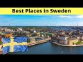 50 Best Places to visit in Sweden | 50 bästa ställen att besöka i Sverige