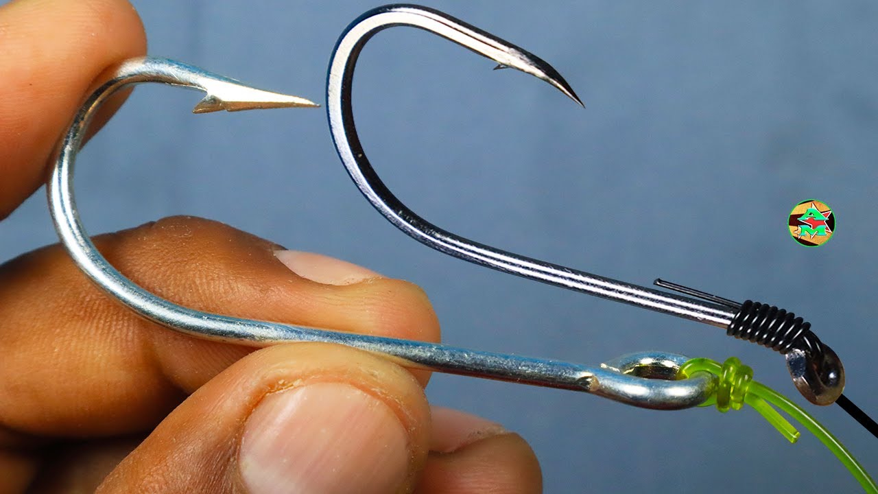 2 NUDOS DE PESCA MÁS FUERTES - el mejor nudos para anzuelos de pesca -  stronger fishing knots 