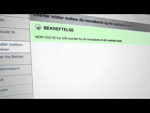 Video: Hvordan Overføre Penger Til En Konto På Internett