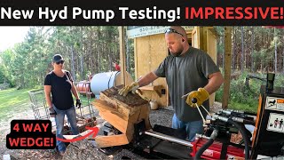 New Hydraulic Pump Testing! 3PT Log Splitter by The Kelley's Country Life 4,817 views 2 weeks ago 15 minutes